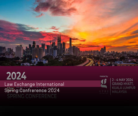 Law Exchange International - Spring Confrerence 2024 Law Exchange International - Spring Confrerence 2024